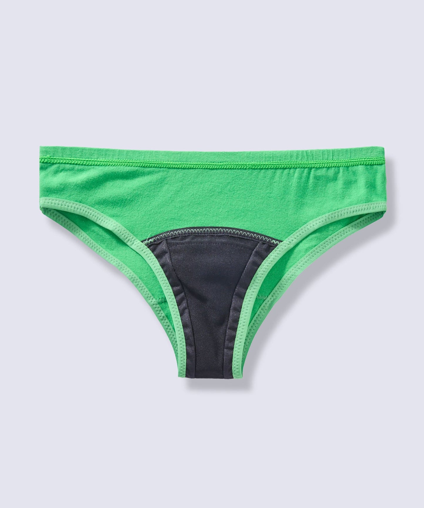 オーガニックコットン吸水ショーツスリム(モンステラ)
