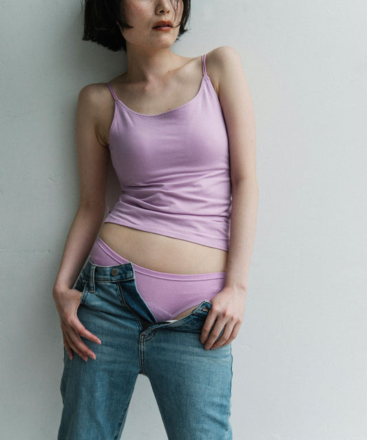 オーガニックコットン吸水ショーツレギュラー(スターチス)