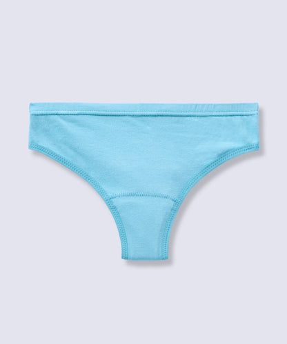 オーガニックコットン吸水ショーツスリム(ネモフィラ)