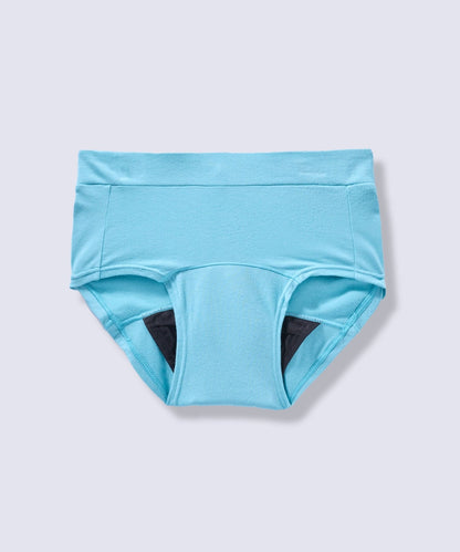 オーガニックコットン吸水ショーツボクサー(ネモフィラ)