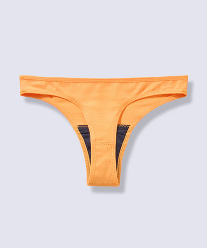 オーガニックコットン吸水ショーツタンガ　（ガーベラ）