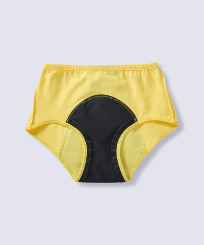オーガニックコットン吸水ショーツフル(ミモザ)