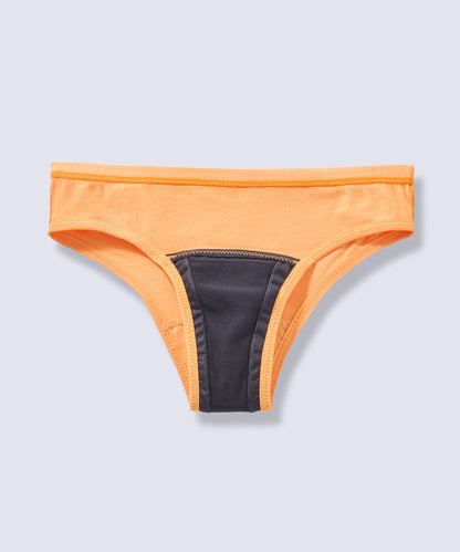 オーガニックコットン吸水ショーツスリム(ガーベラ)