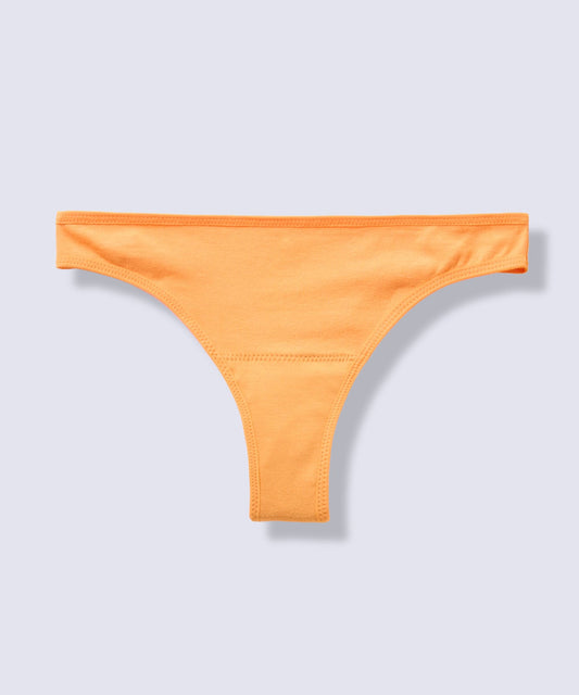 オーガニックコットン吸水ショーツタンガ　（ガーベラ）